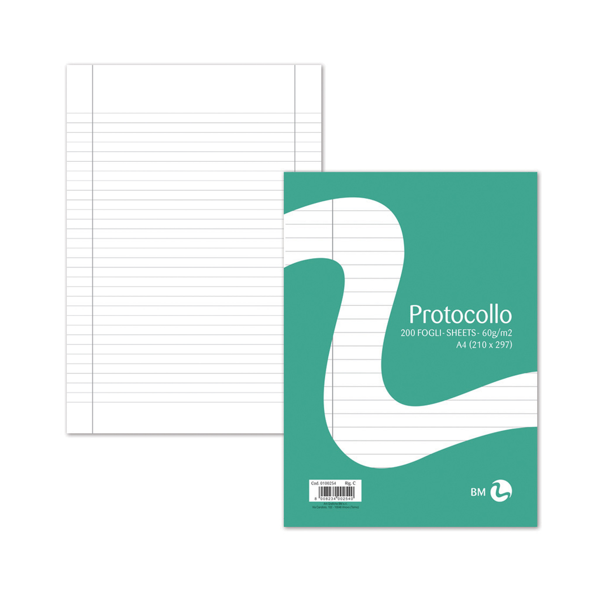 A4 foolscap 200 sheets -1 piece