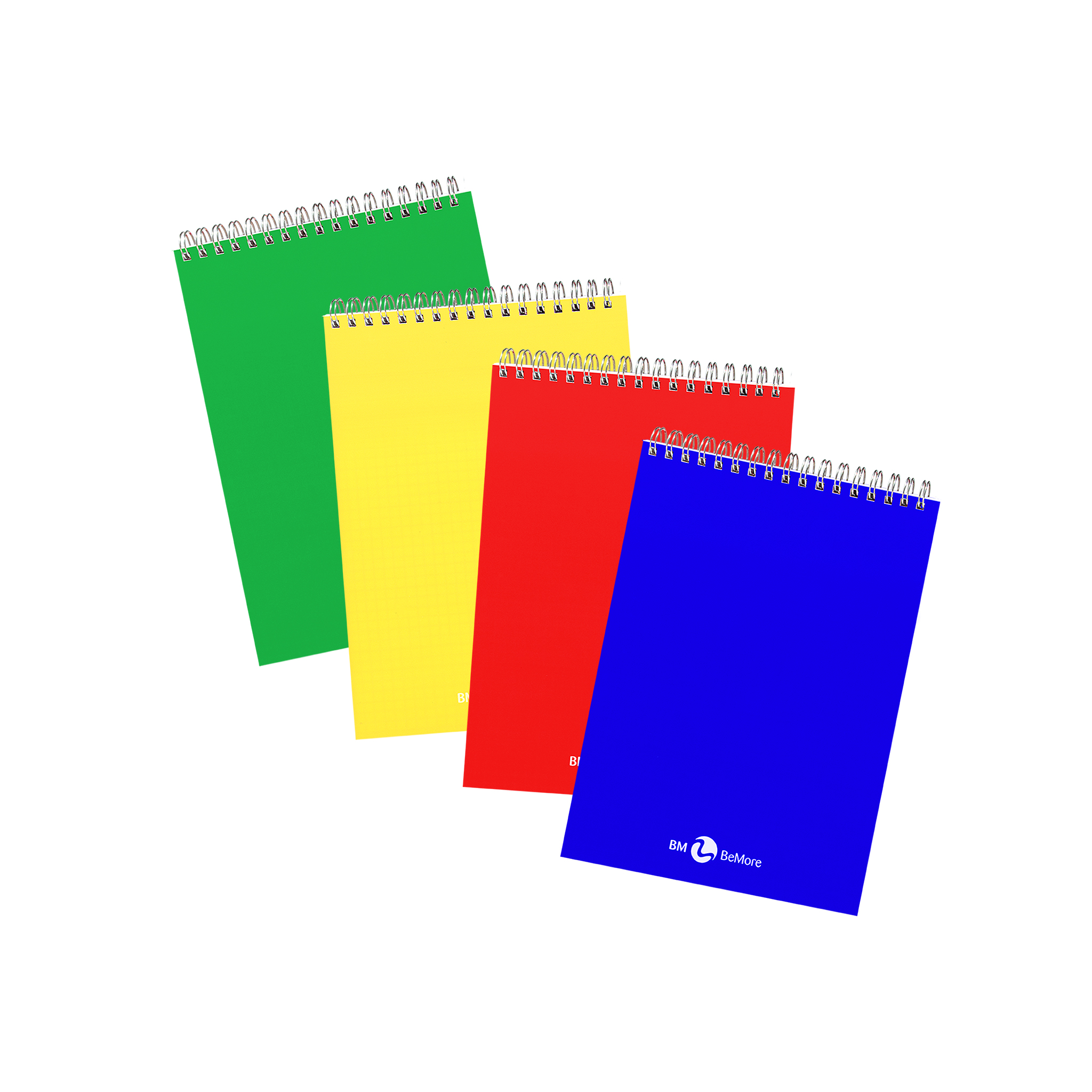 A5 spiral-bound short side PPL - 5 assorted pieces