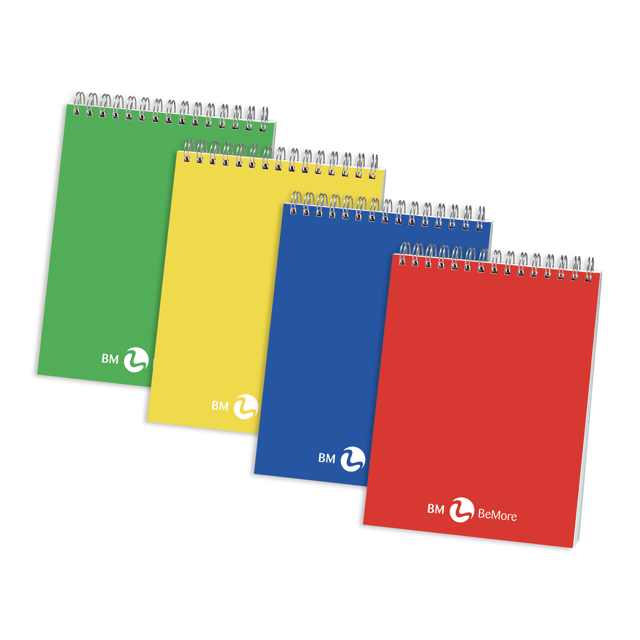 A5 spiral-bound short side PPL - 5 assorted pieces