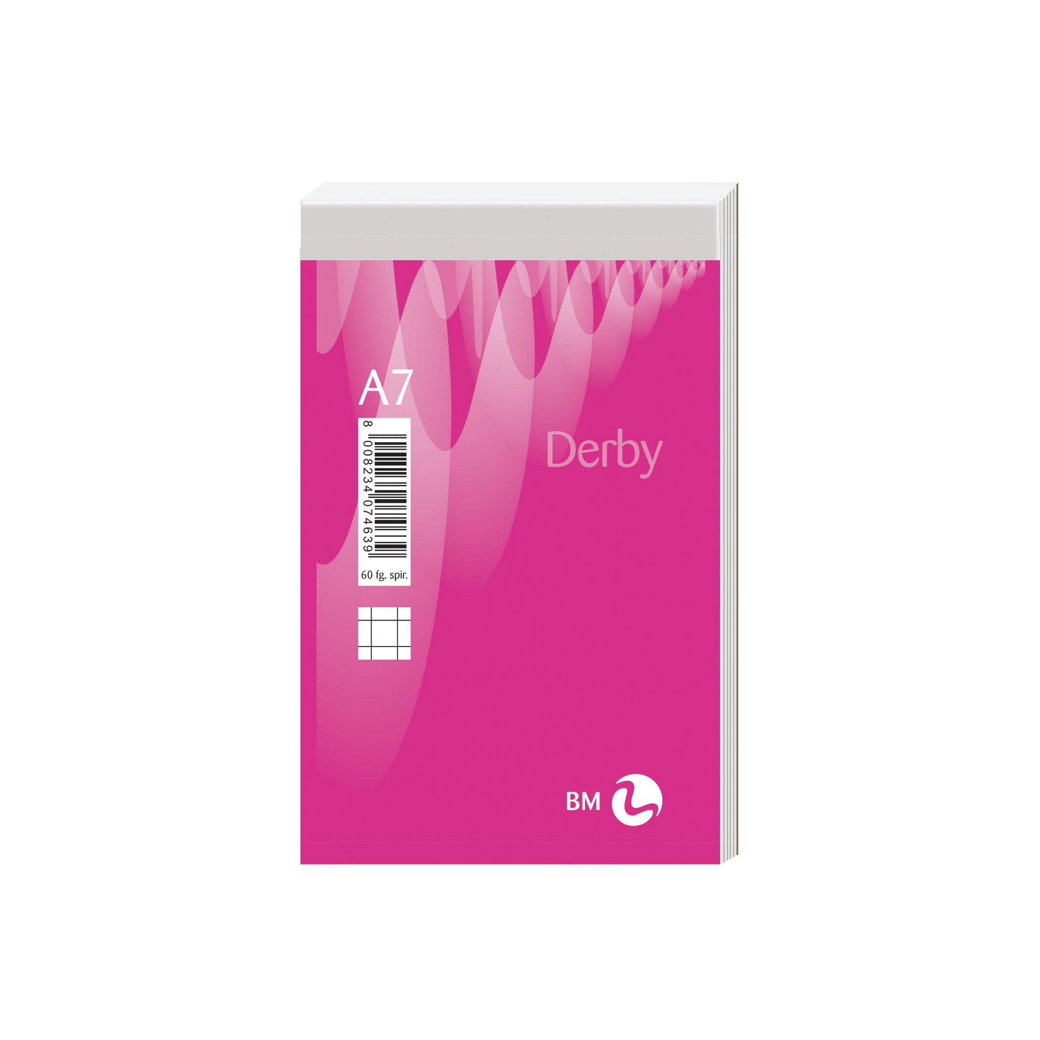 A7 notepads Derby - 10 assorted pieces