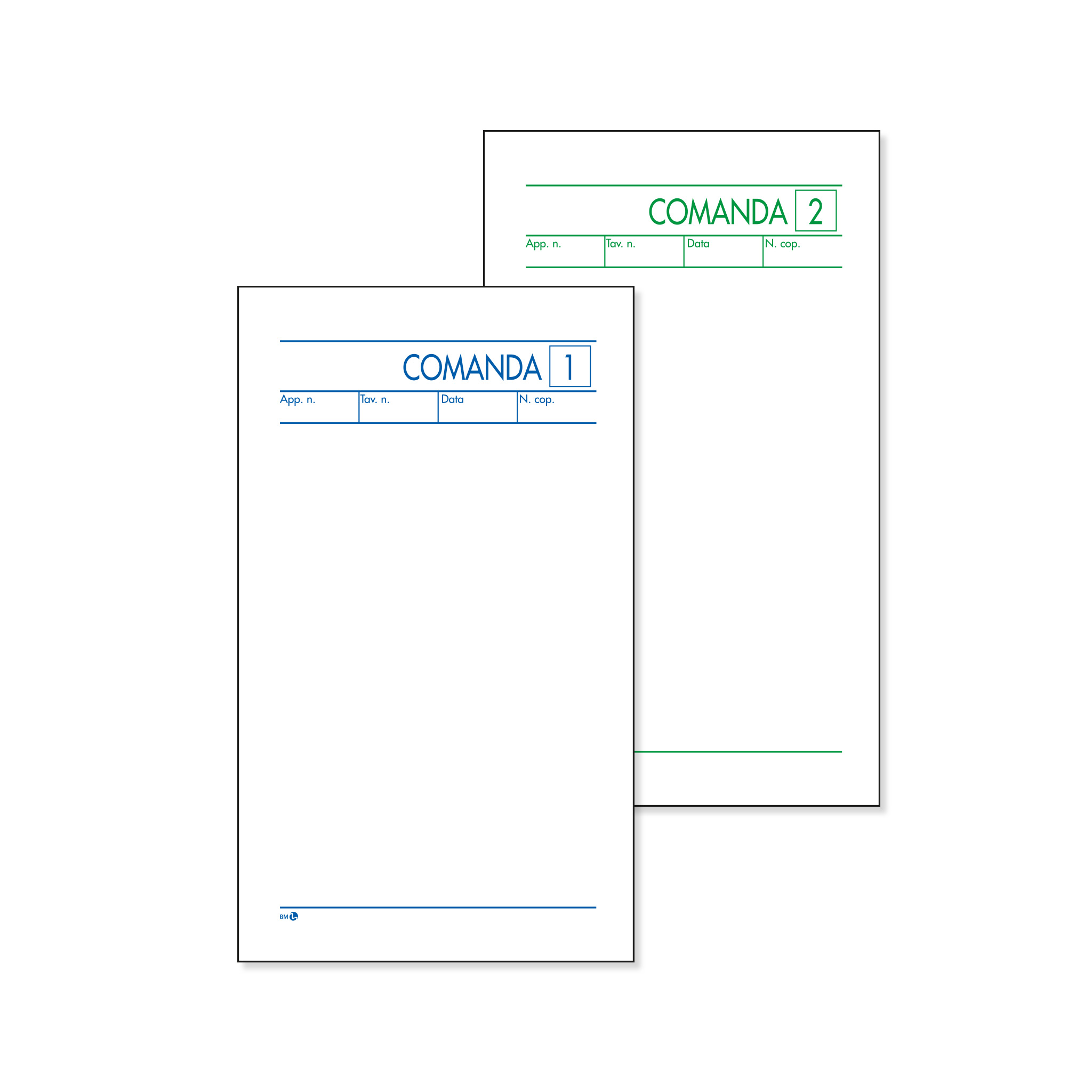 Order pad for restaurants 25/25 copies - 10 pieces