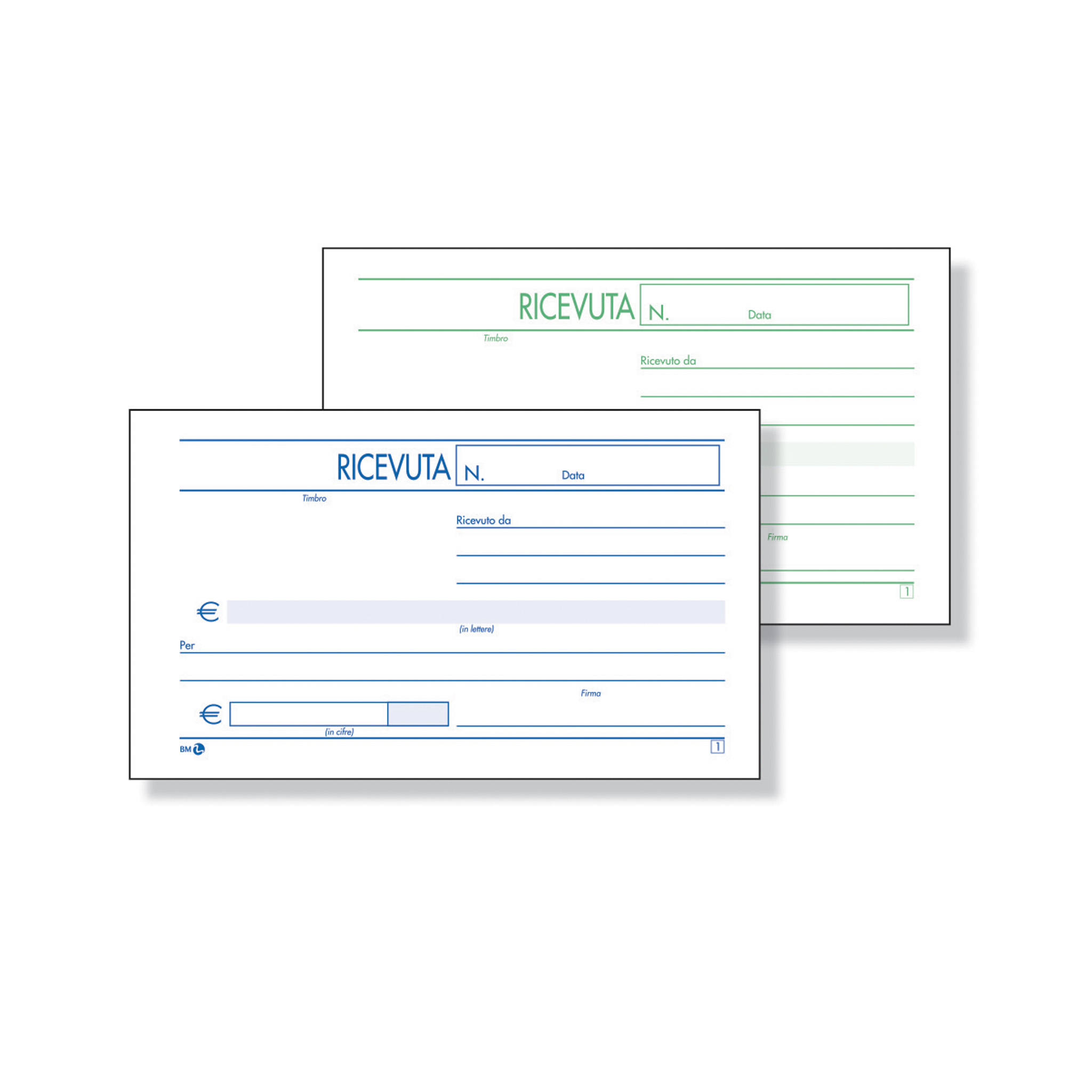 Generic receipt pad - 5 pieces